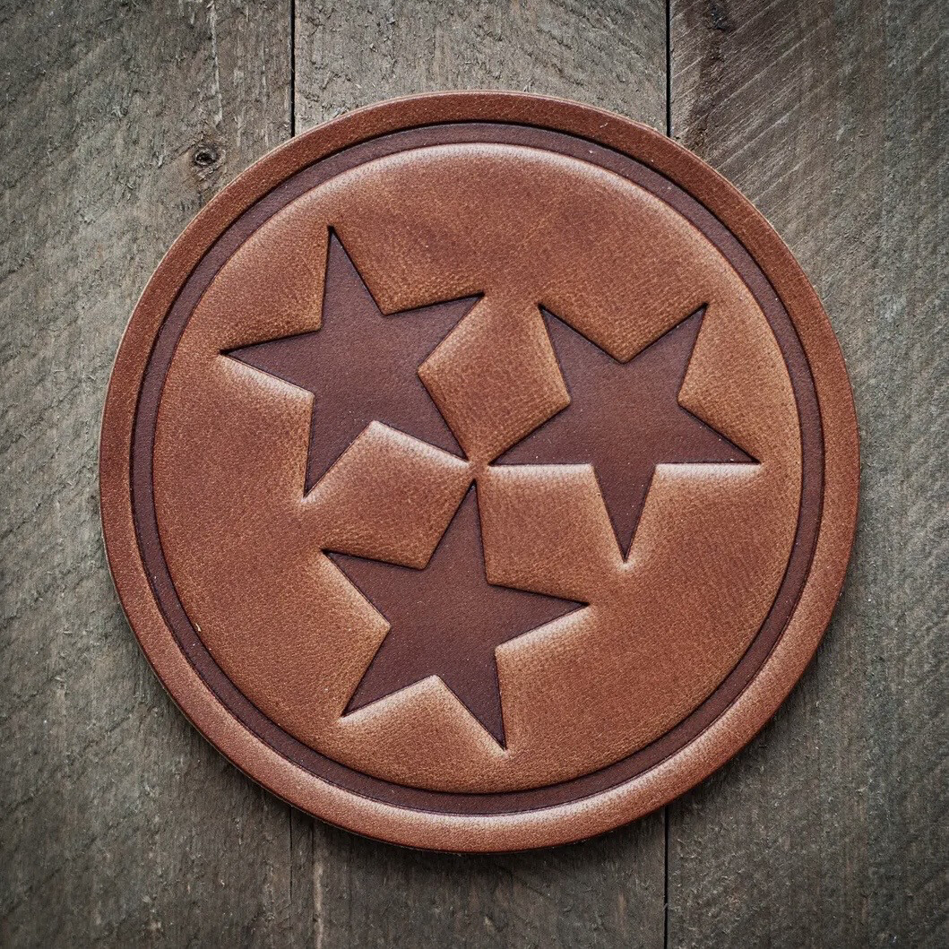 Leather Tri Star Tenn. Coaster
