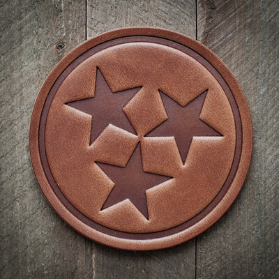 Leather Tri Star Tenn. Coaster