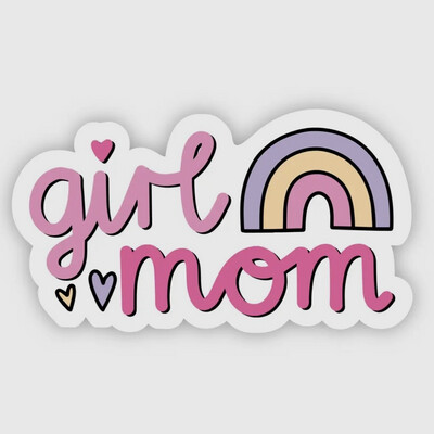 Girl Mom Sticker