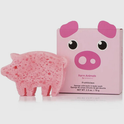 Piggy Bath Spongelle