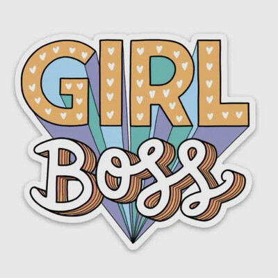 Girl Boss Sticker