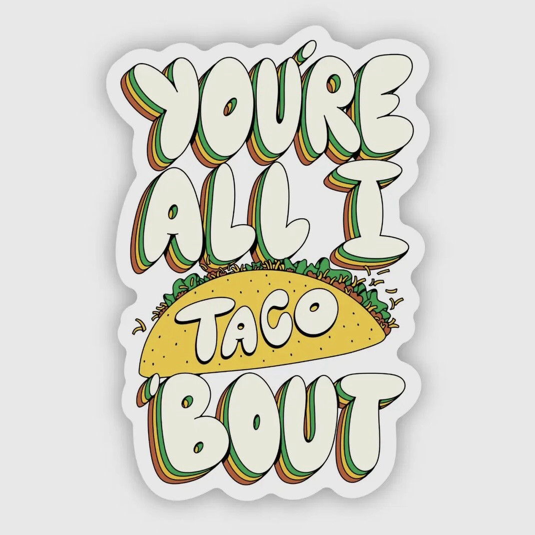 Taco Sticker