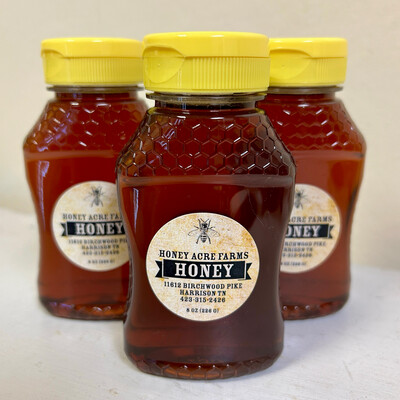 8 oz Local Honey From Honey Acre Farms