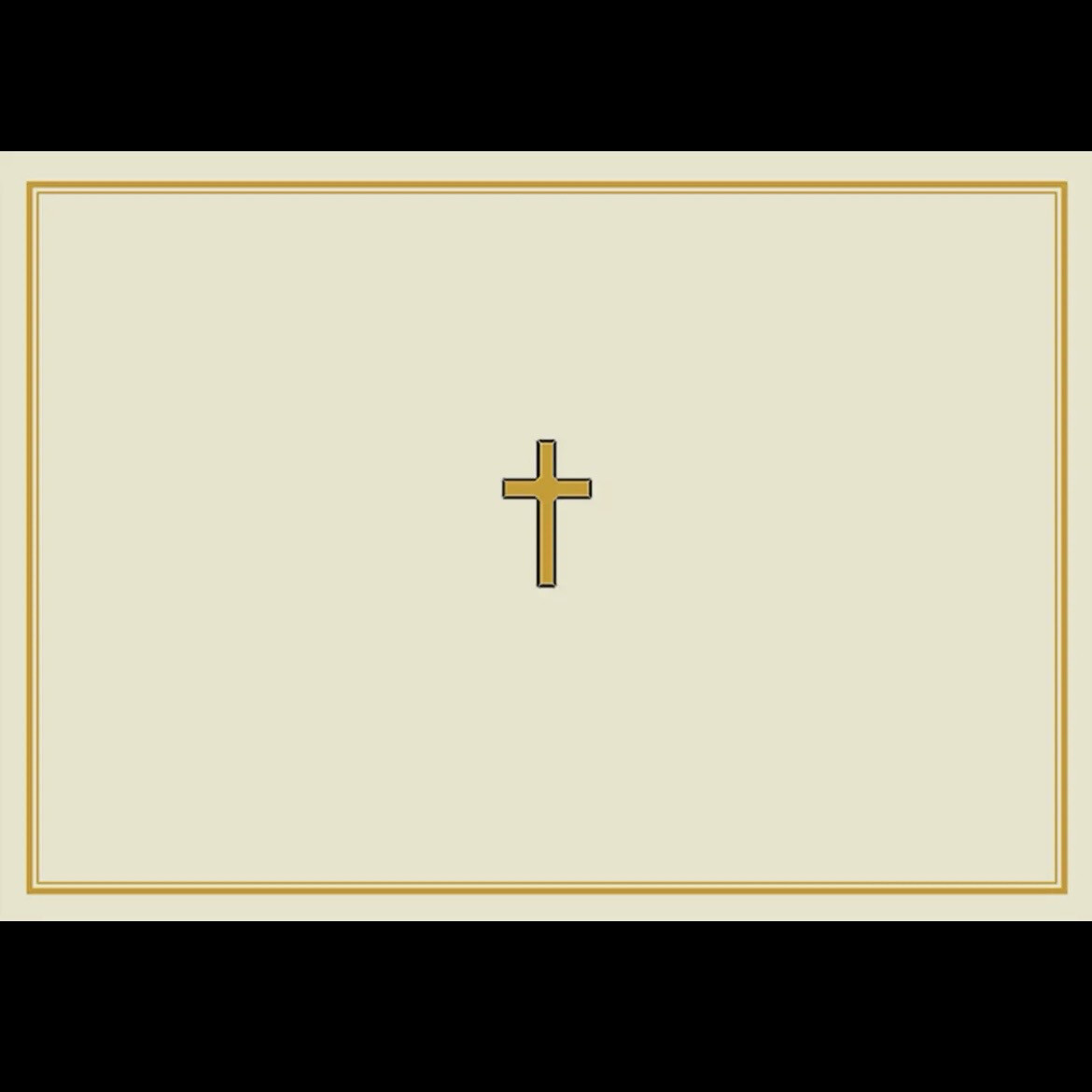 Cross Note Cards