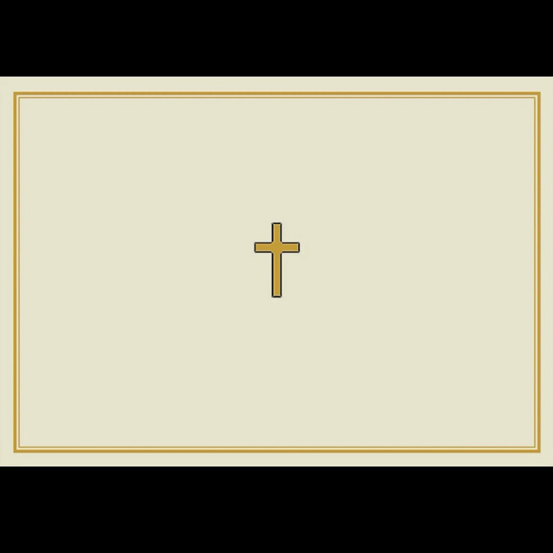 Cross Note Cards