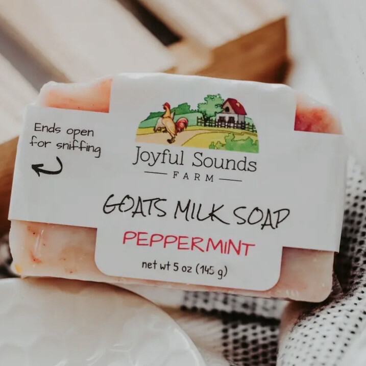 Peppermint Goats Milk Soap