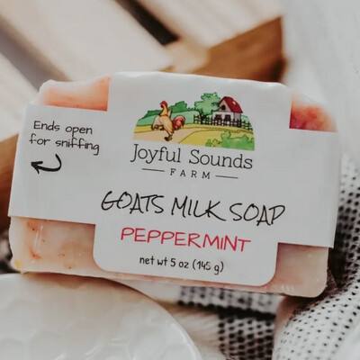 Peppermint Goats Milk Soap