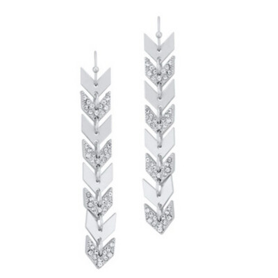 Silver Arrow Earrings