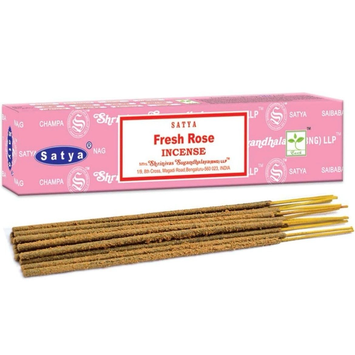 Satya Fresh Rose Incense Sticks