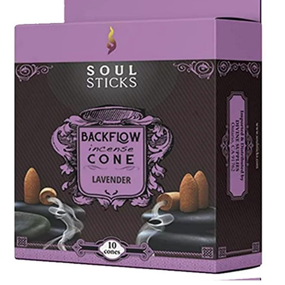Lavender Backflow Incense Cone