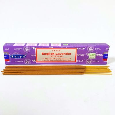 Satya English Lavender Incense Sticks