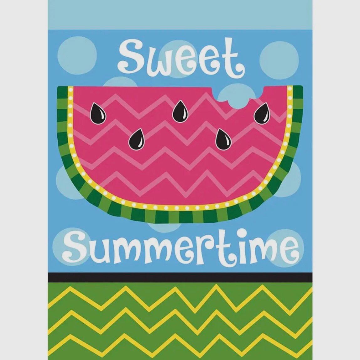 Watermelon Garden Flag