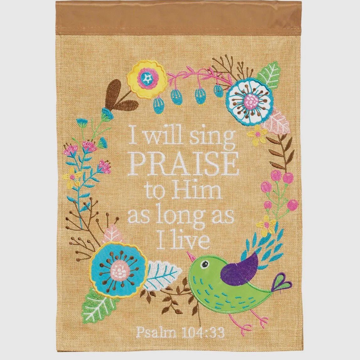 Song Praise Garden Flag