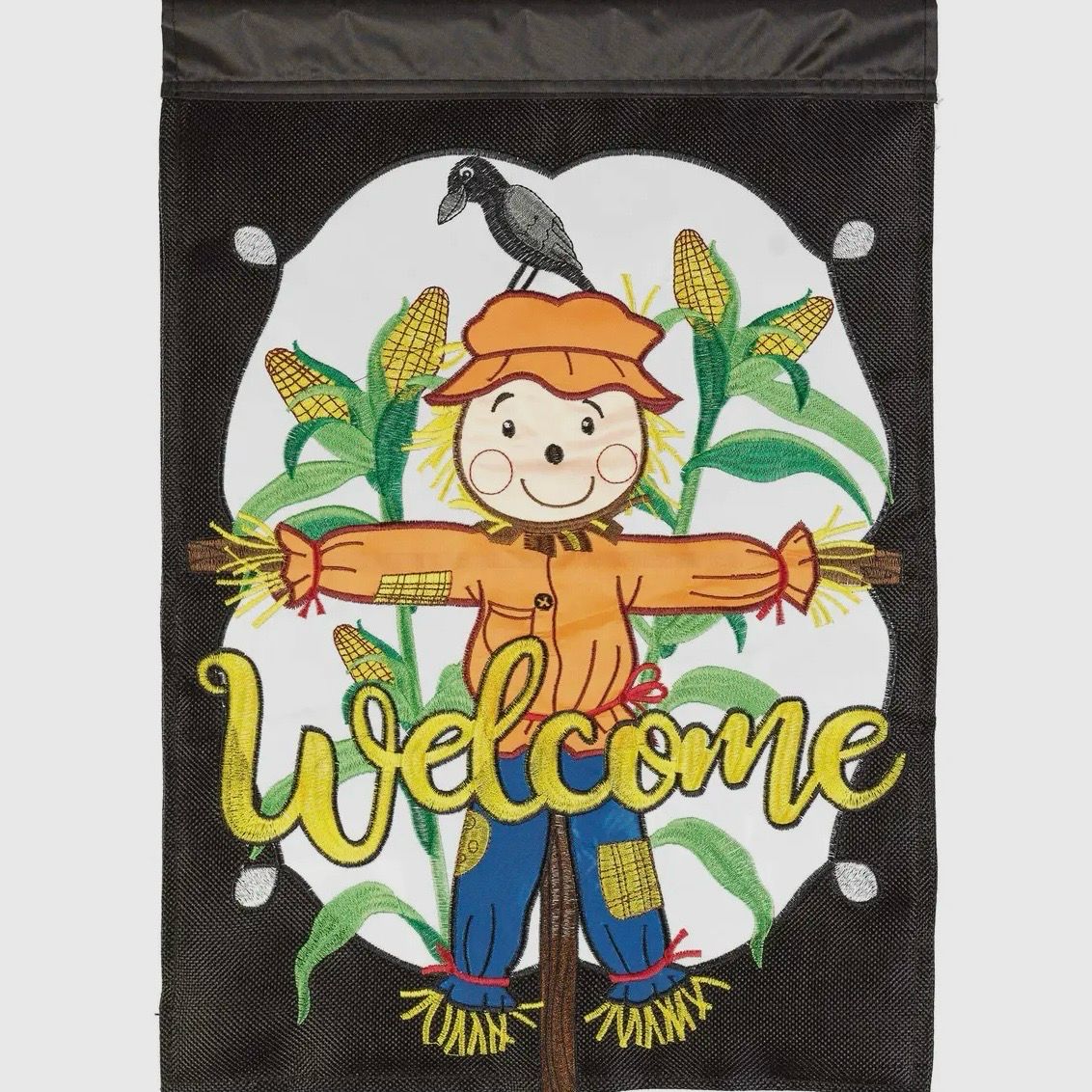 Scarecrow Garden Flag