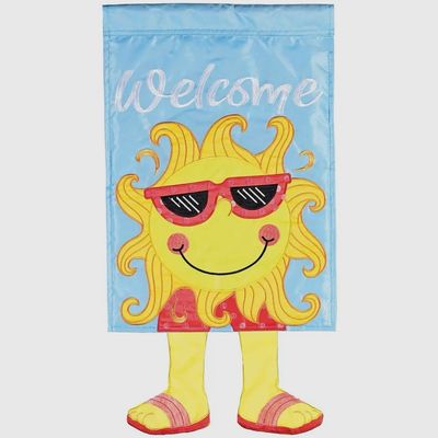 Sun Legs Garden Flag