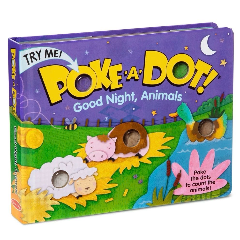Goodnight Animals Poke-a-dot Book