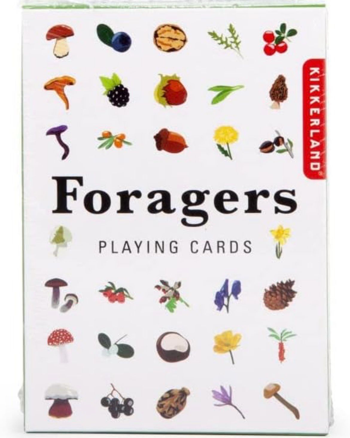 Foragers Informational Playing Cards