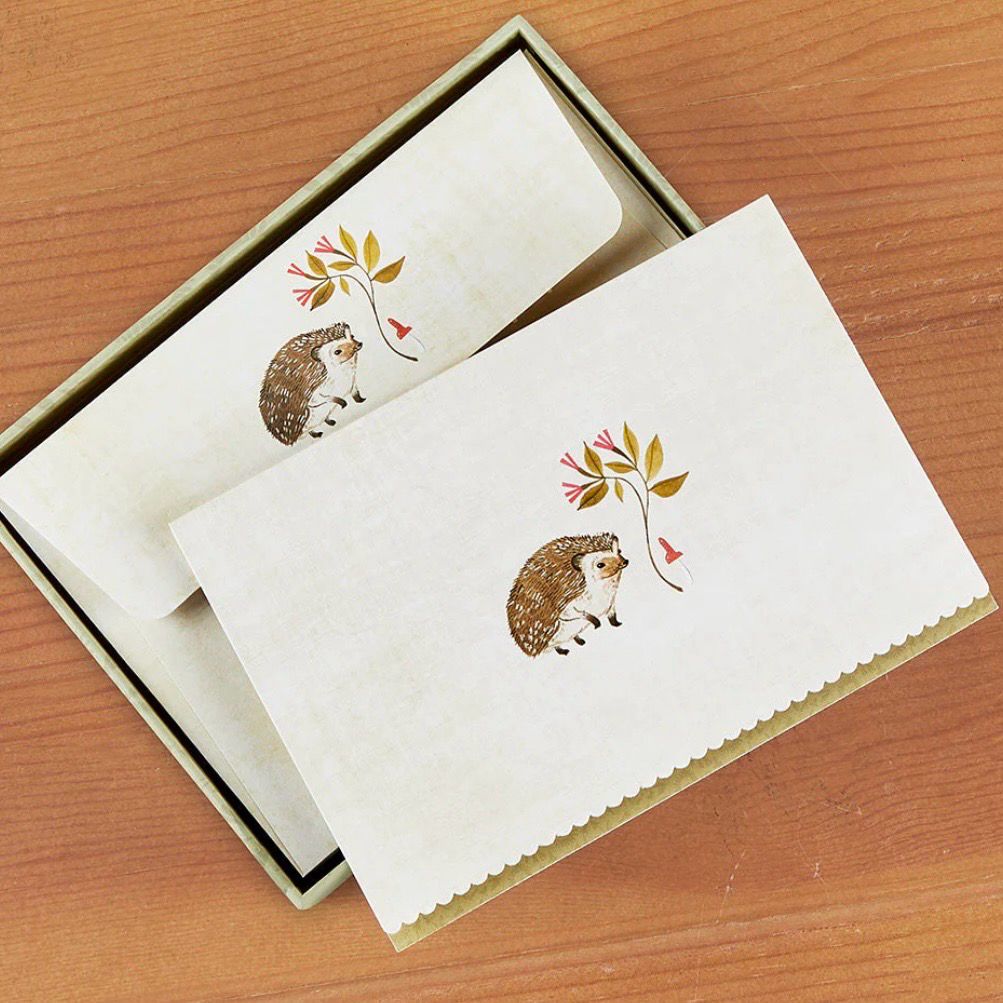Hedge Hog Note Cards