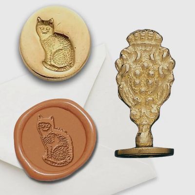 Cat Wax Stamp Seal