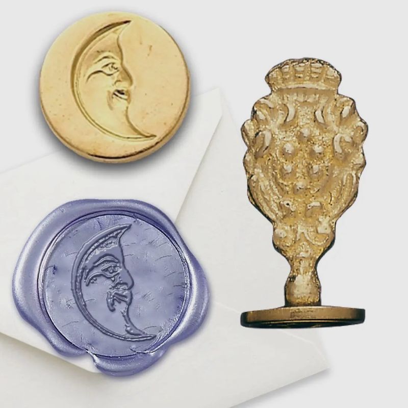 Moon Wax Seal Stamper