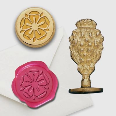 Happy Flower Wax Seal Stamp