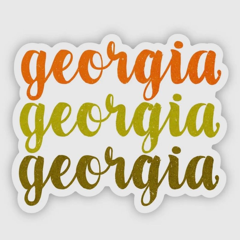 Georgia Sticker