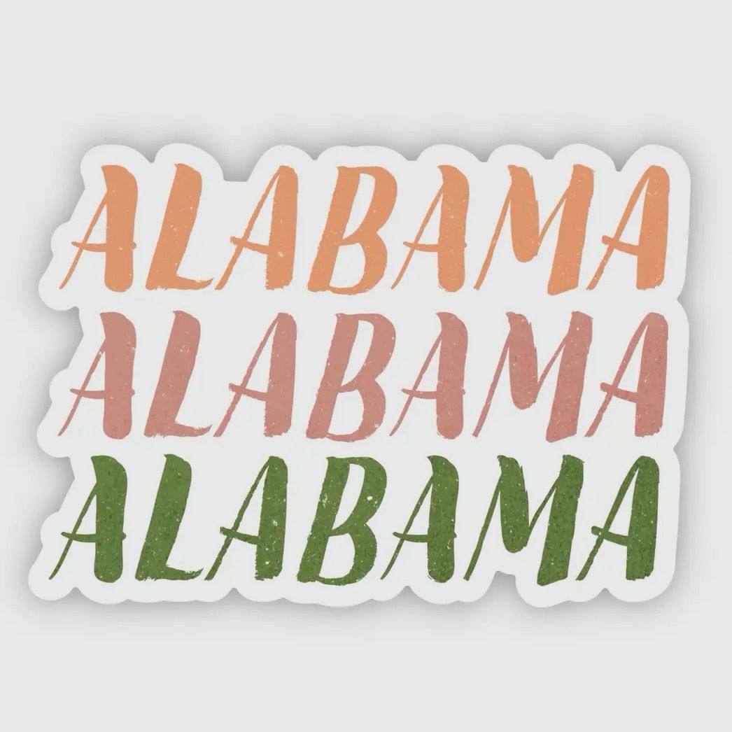 Alabama Sticker