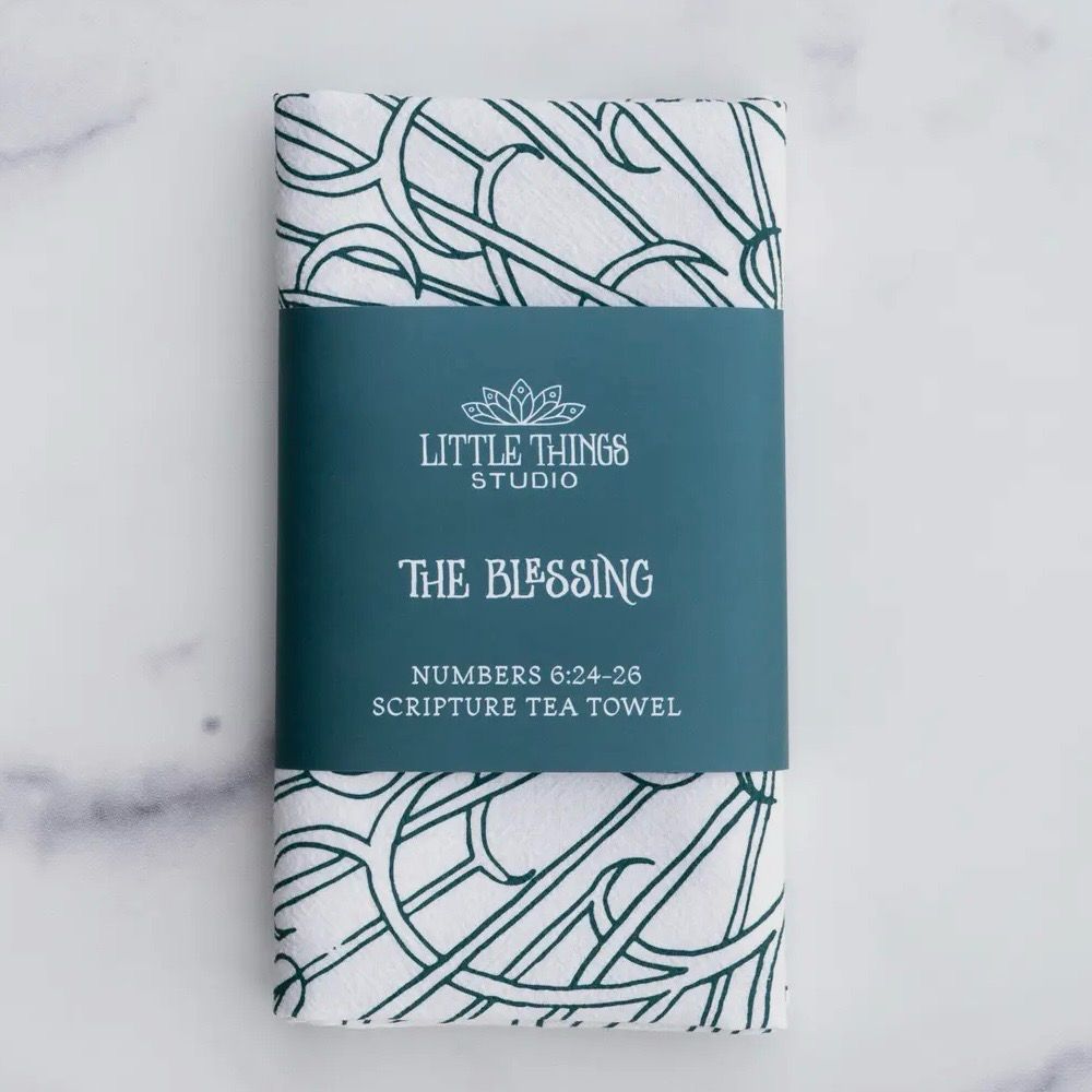 The Blessing Tea Towel