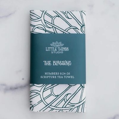 The Blessing Tea Towel