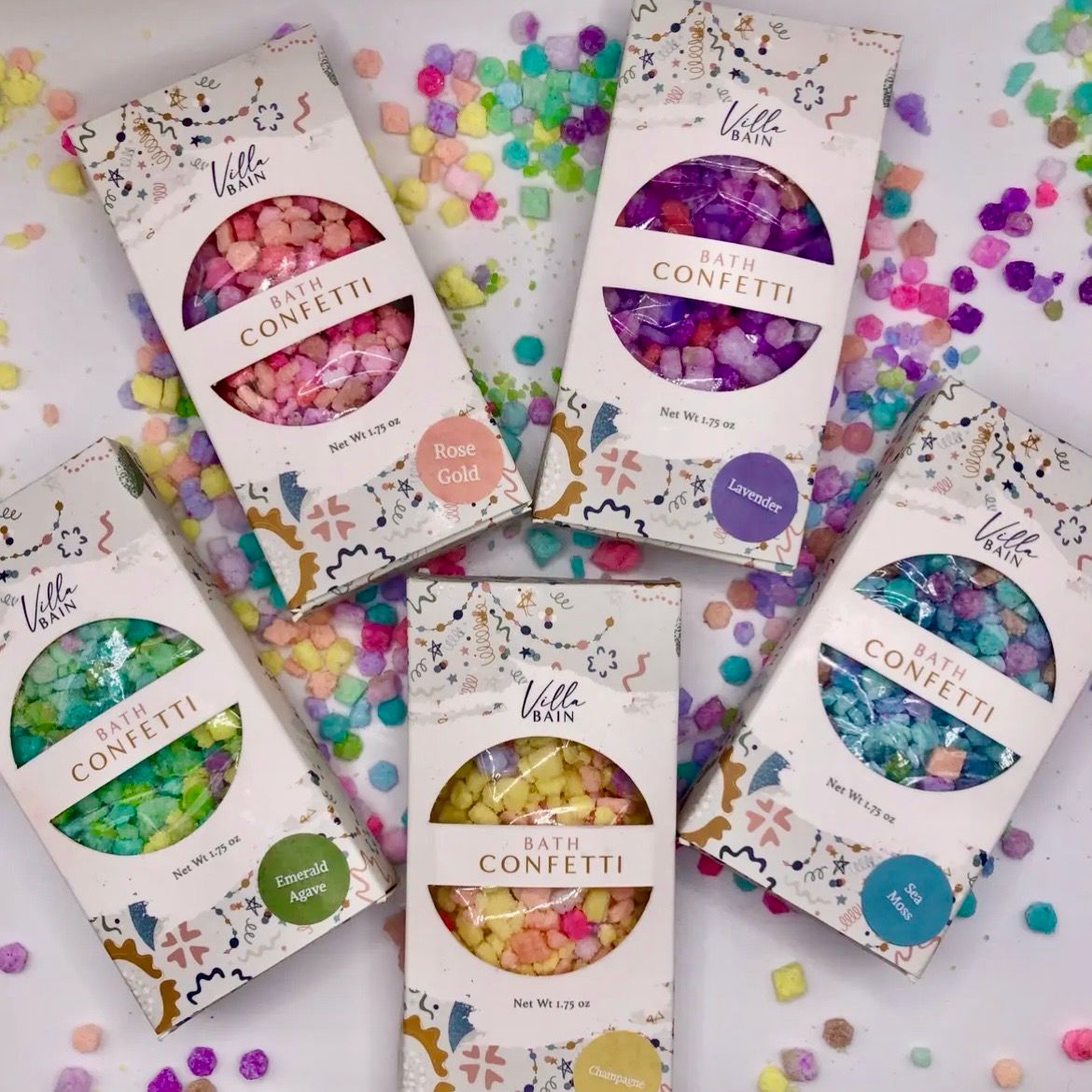 Foaming Bath Confetti Soap