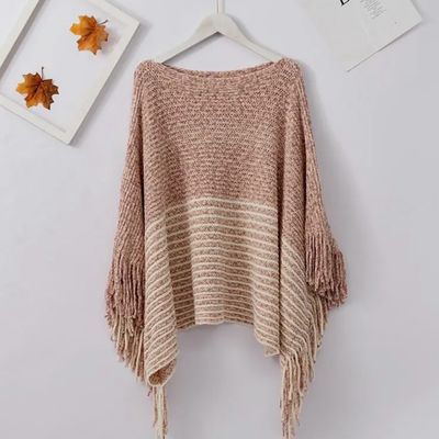 Pink Chenille Shawl