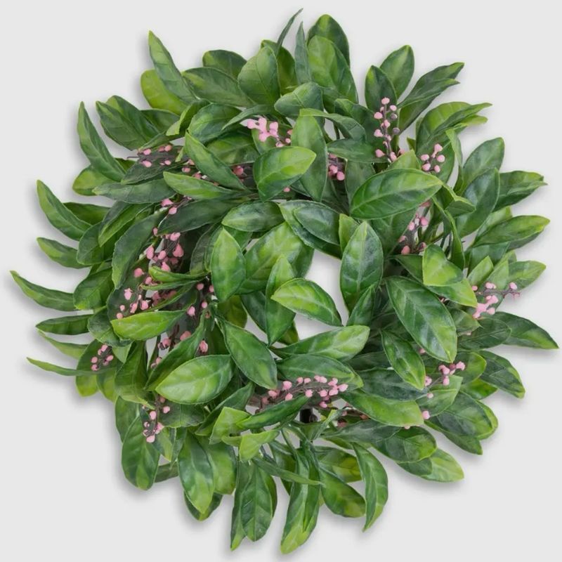 Pink Floral Wreath