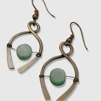 Aventurine Stone Earrings