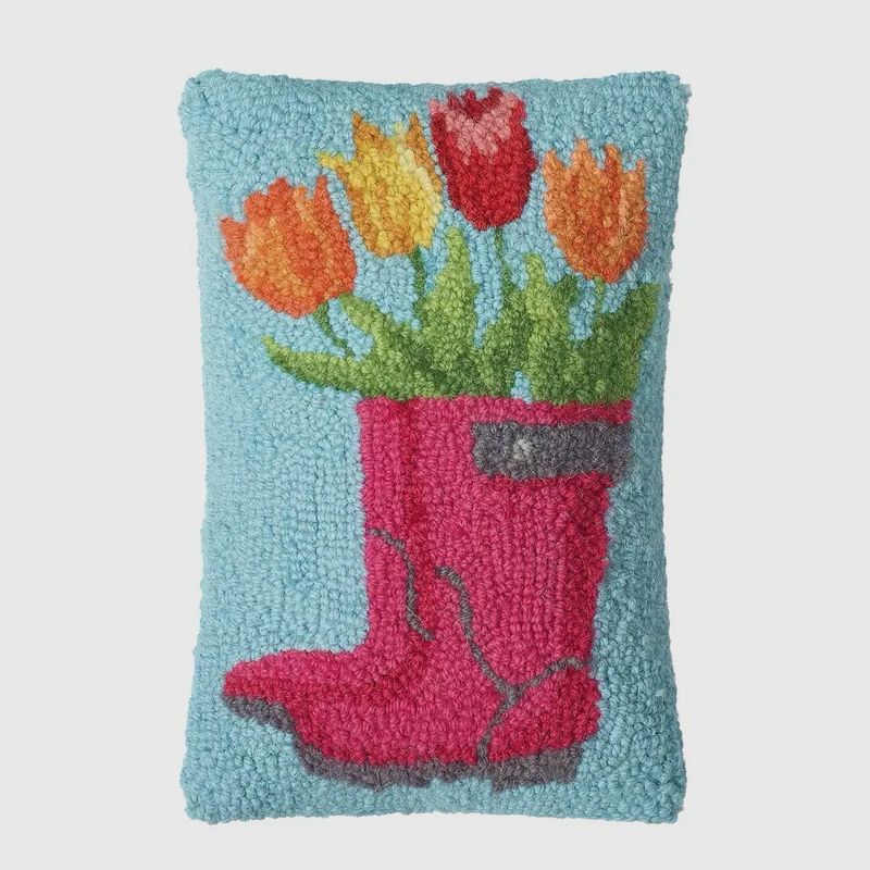 Spring Boot Tulip Hook Pillow
