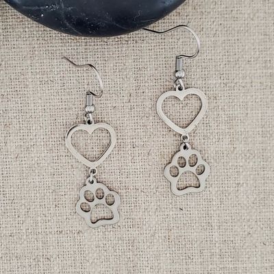 Pet Paw Earrings