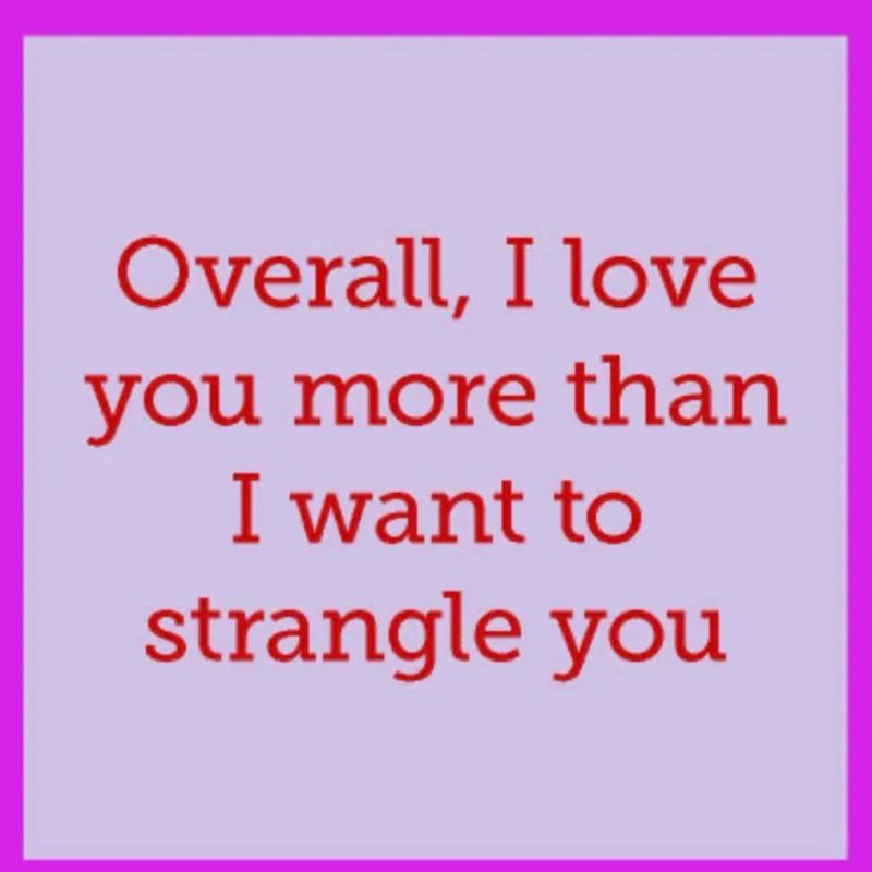Love You More Funny Coaster