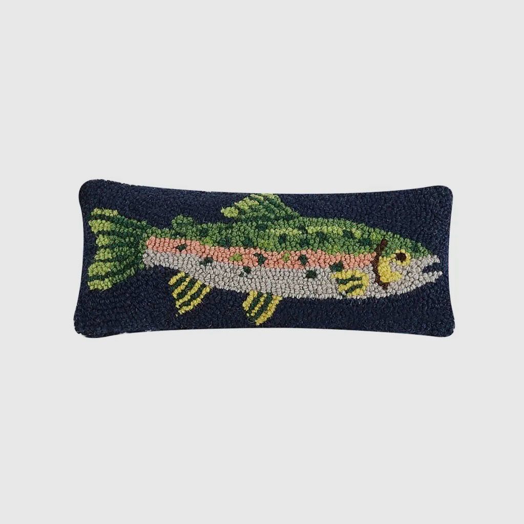 Trout Hook Pillow