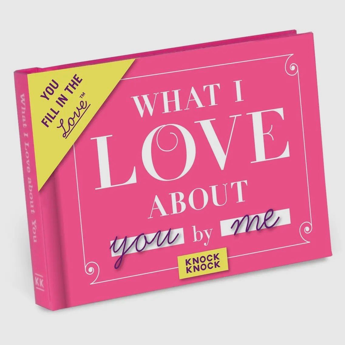 What I Love Fill In Book