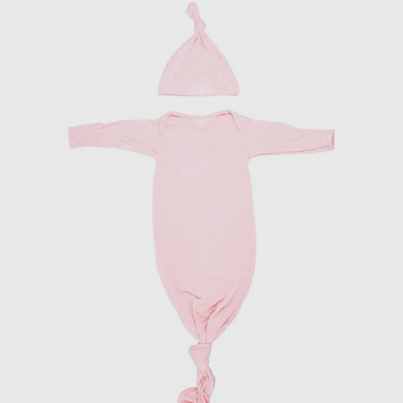 Pink Baby Knotted Gown