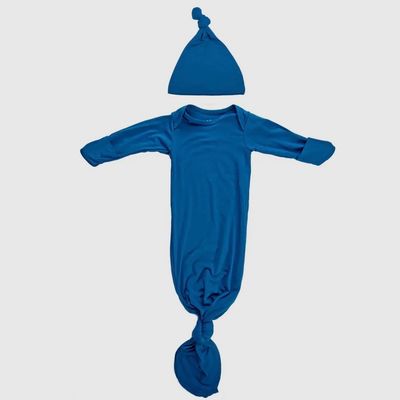 Blue Baby Knotted Gown