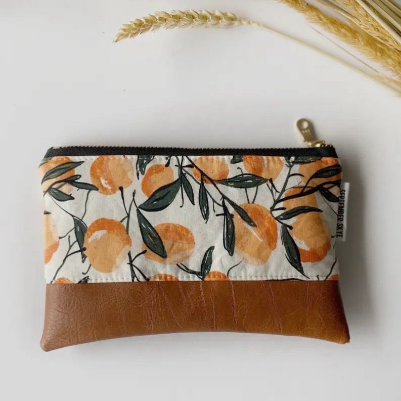 Peaches Coin Pouch
