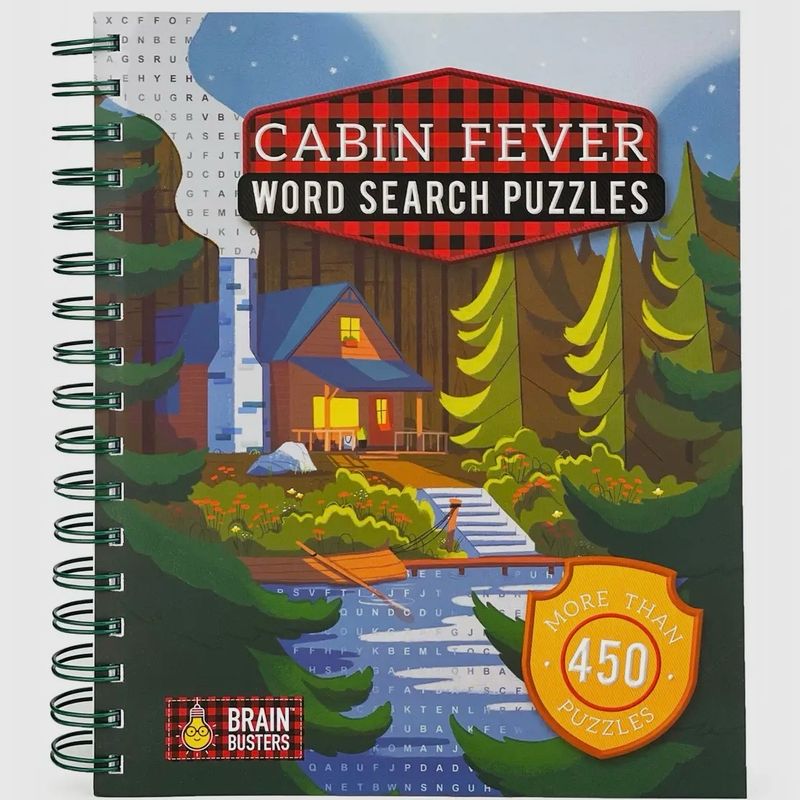 Cabin Fever Word Search Book
