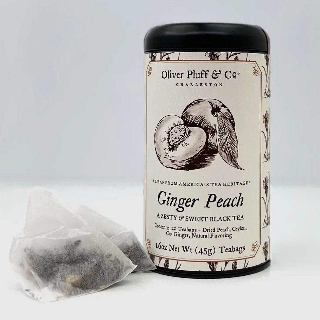Oliver Puff Ginger Peach Tea Bags