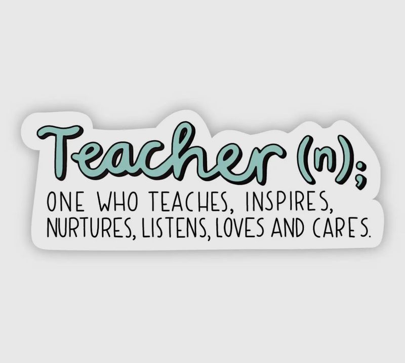 Teacher Sticker