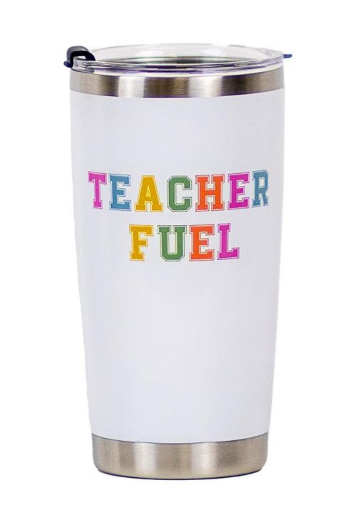 Teacher Fuel Tumbler With Lid