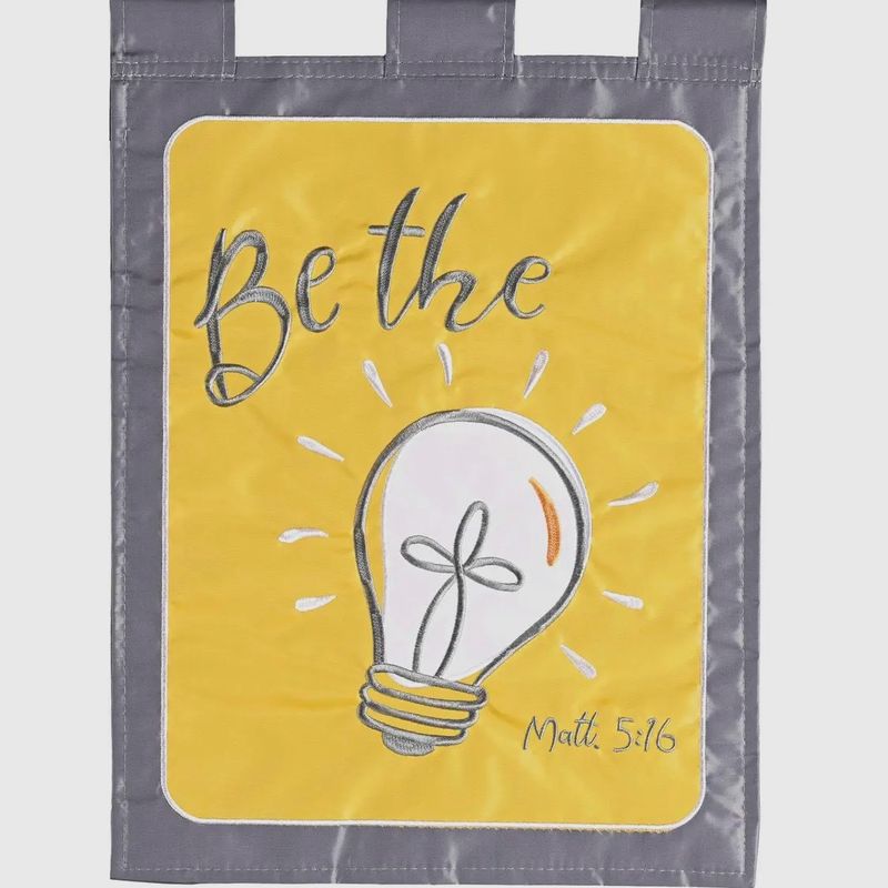 Be The Light Garden Flag