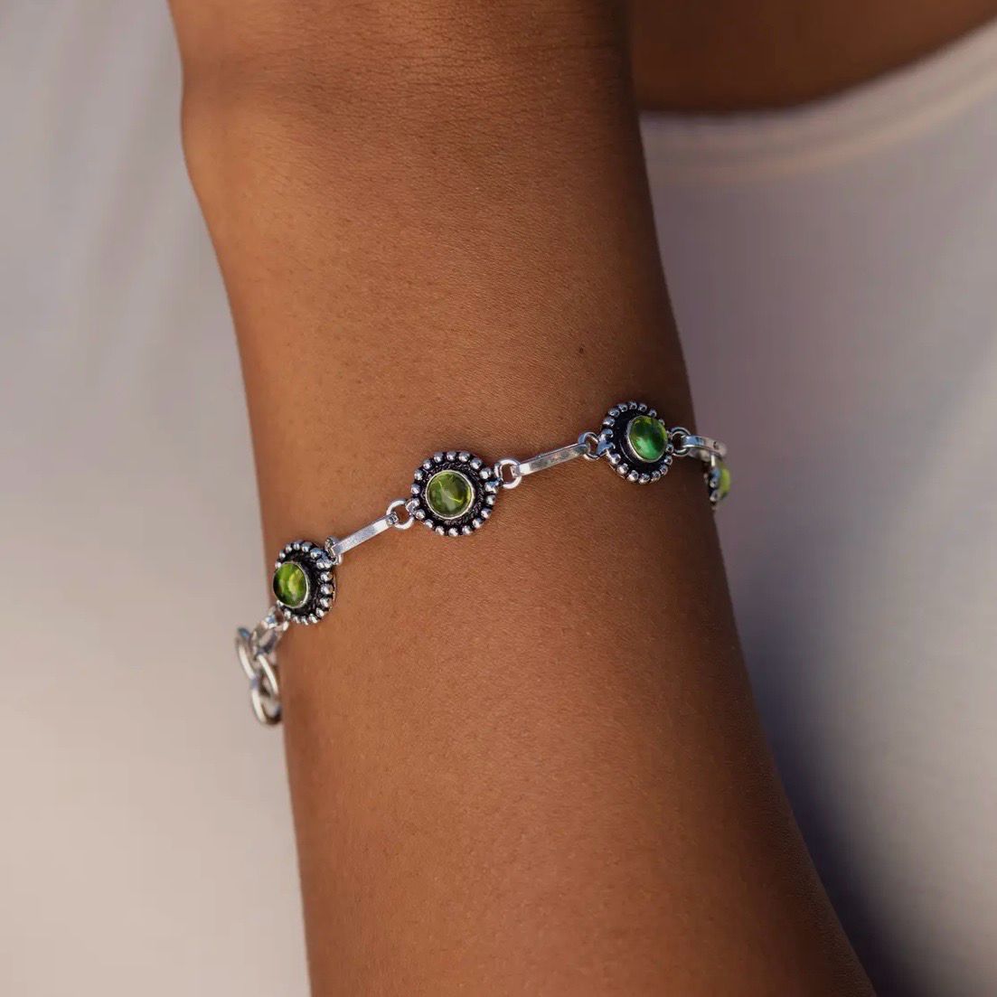 Prehnite Bracelet