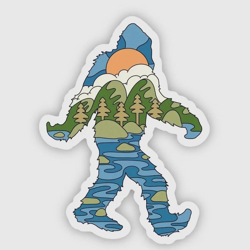 Bigfoot Sticker