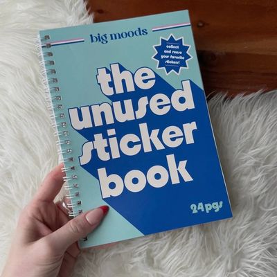 The Unused Sticker Book