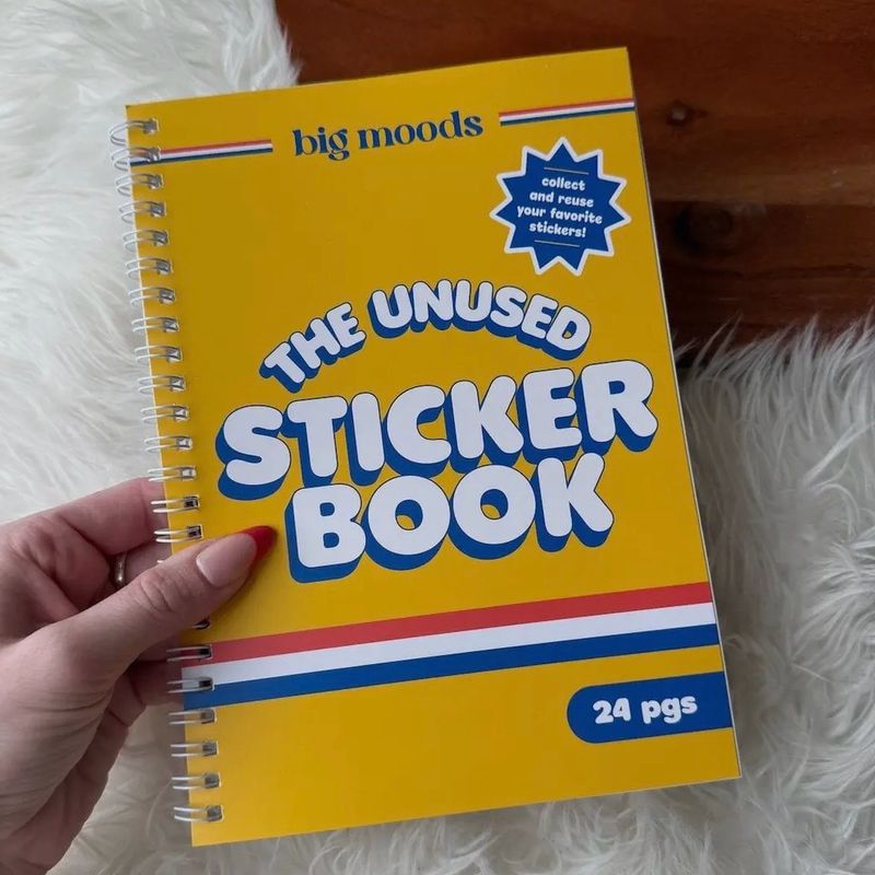 The Unused Sticker Book